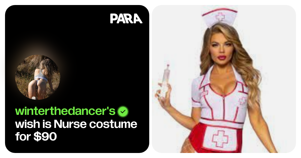 Nurse costume · winterthedancer