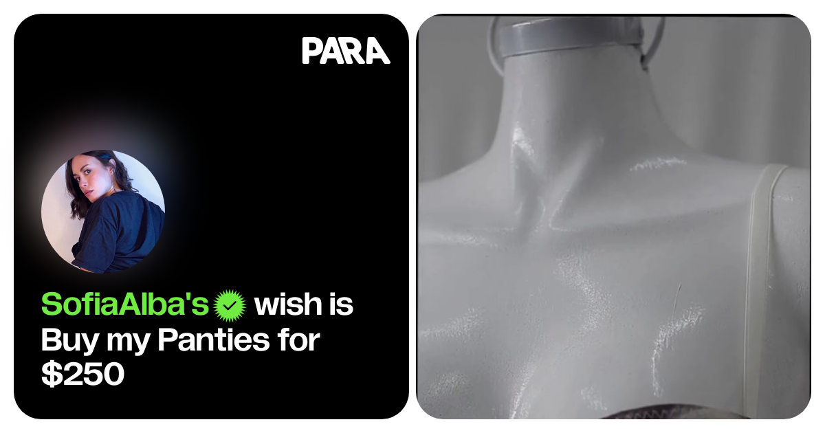 Buy my Panties · SofiaAlba