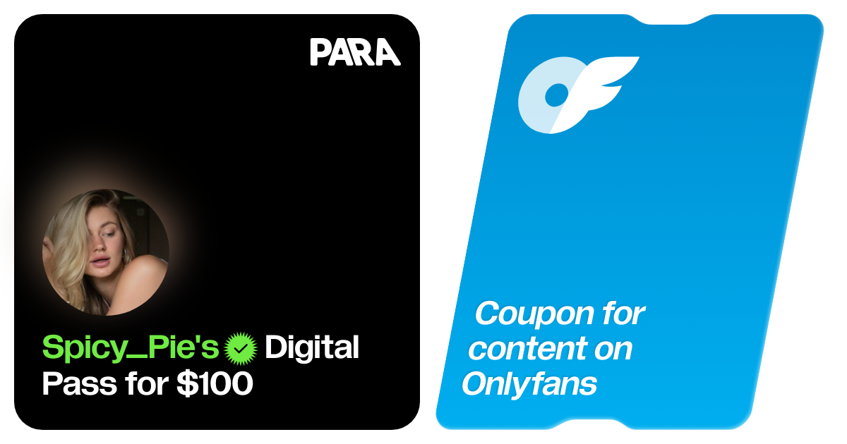 Coupon for content on Onlyfans · Spicy_Pie